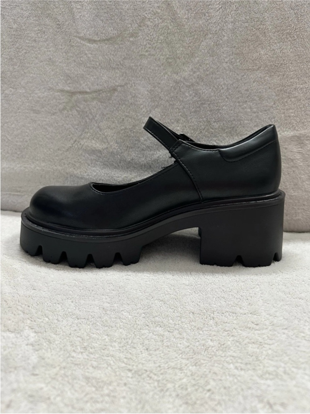 BURUDANI Womens Ballet Mary Jane Platform Shoes Size 6.5 New - Picture 8 of 9